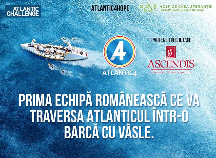 Ascendis caută al 4-lea membru al echipei care va reprezenta România la cea mai grea competiție de vâslit din lume