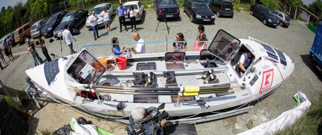 Românii care vor să scrie istorie prin traversarea Atlanticului vâslind: Abandonul nu este o opțiune. În caz de probleme, mizăm pe faptul că suntem un popor creativ