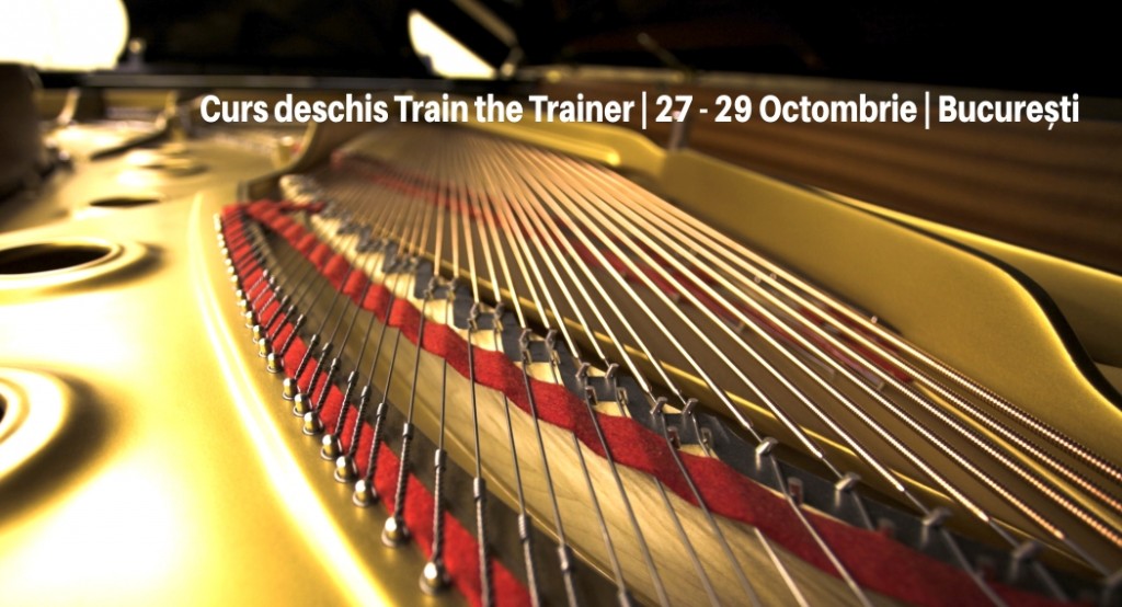 Curs deschis Train the Trainer | 27 - 29 Octombrie | București