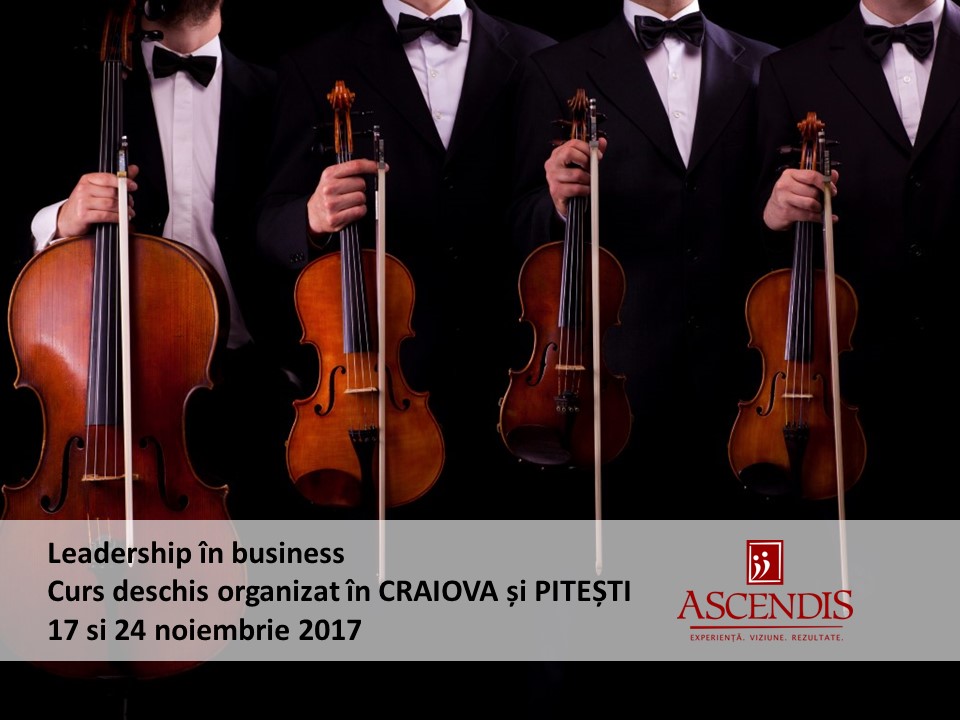 Leadership în business - Craiova