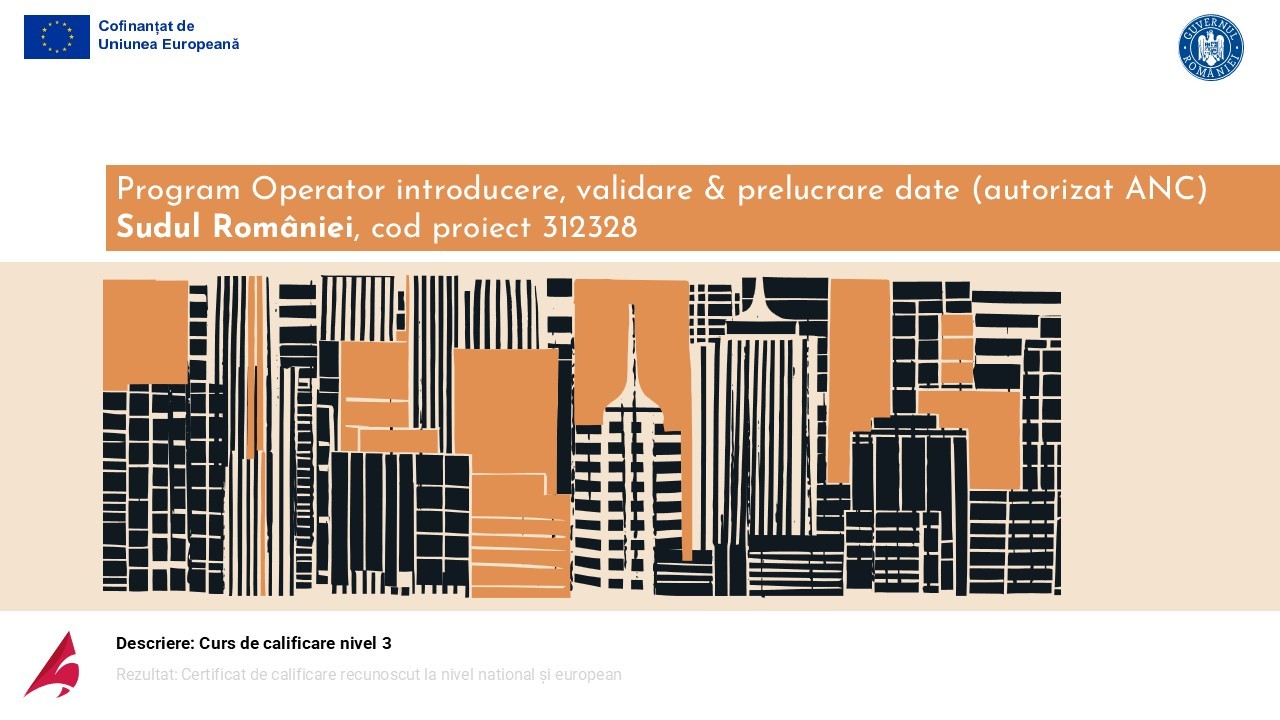Ascendis va lansa începând cu 2026 cursuri de calificare operator introducere, validare și prelucrare date pentru sudul României